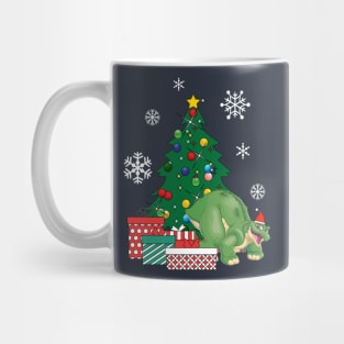 Spike Around The Christmas Tree Land Before Time Mug